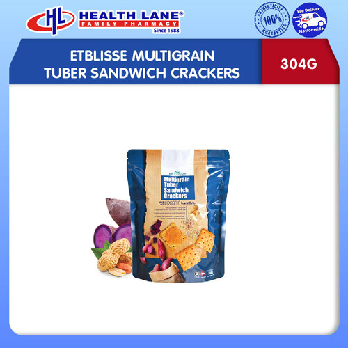 ETBLISSE MULTIGRAIN TUBER SANDWICH CRACKERS (304G)