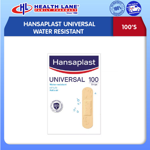 Hansaplast Universal Water Resistant 100's