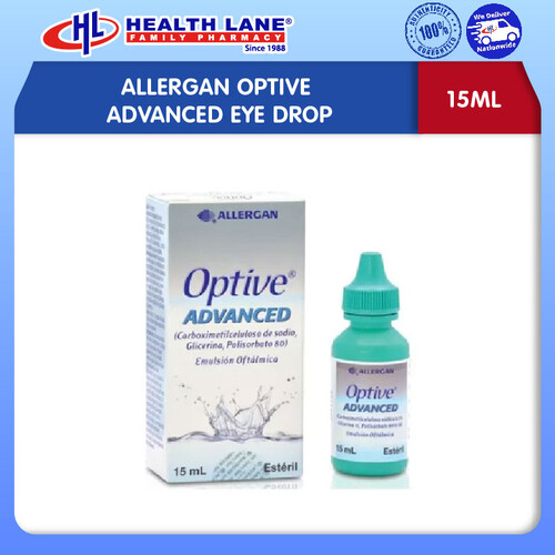 ALLERGAN OPTIVE ADVANCE EYE DROP (15ML)