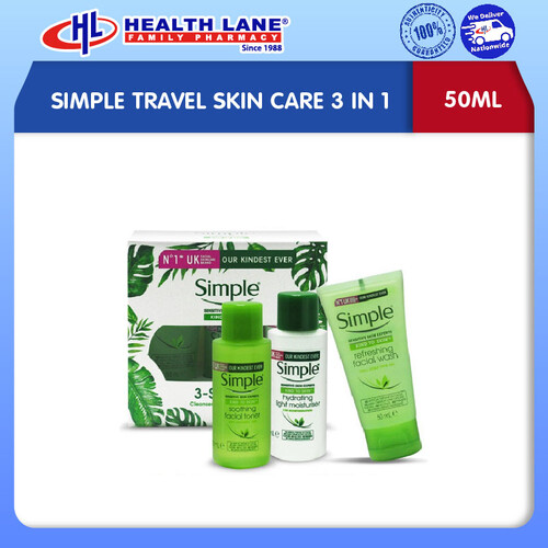 SIMPLE TRAVEL SKIN 3 IN 1 (50ML)
