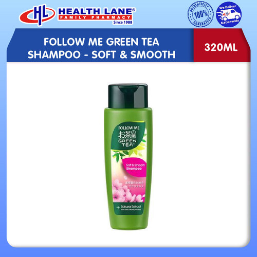 FOLLOW ME GREEN TEA SHAMPOO- SOFT & SMOOTH (320ML)