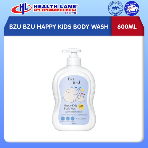 BZU BZU HAPPYKIDS BODY WASH 600ML