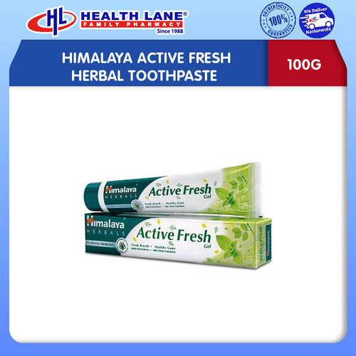 HIMALAYA ACTIVE FRESH HERB TOOTHPASTE (100G)