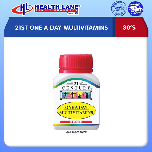 21ST ONE A DAY MULTIVITAMINS (30'S)