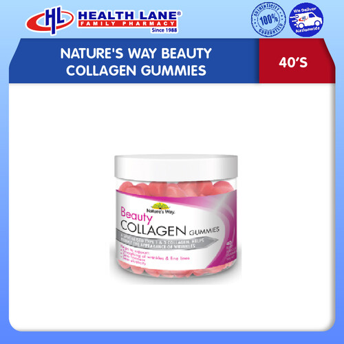 NATURE'S WAY BEAUTY COLLAGEN GUMMIES (40'S)