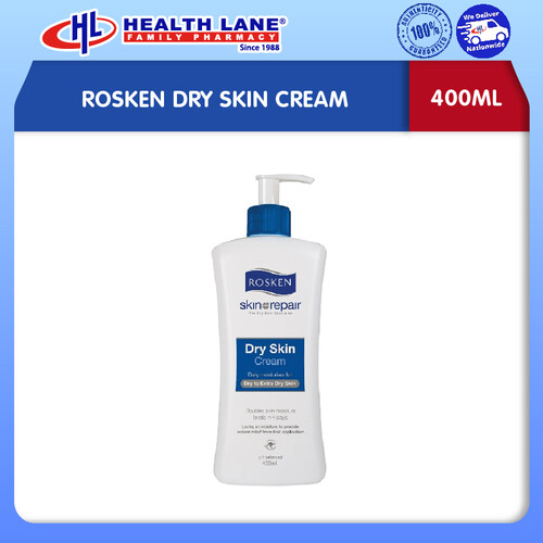 Rosken Dry Skin Cream 400Ml