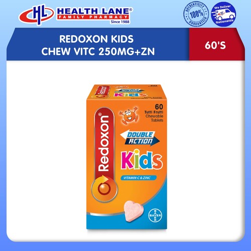 REDOXON KIDS CHEW VITC 250MG+ZN (60'S)
