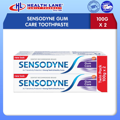 SENSODYNE GUM CARE TOOTHPASTE (100Gx2)