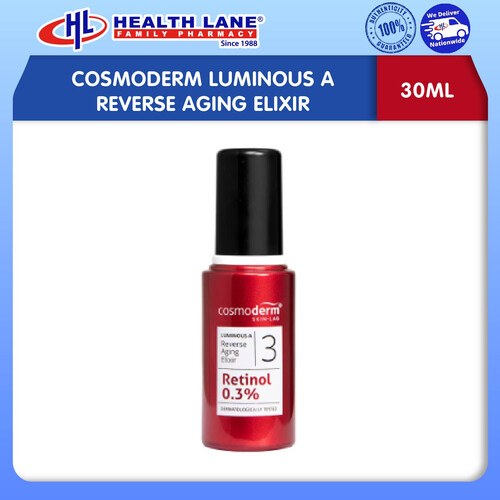 COSMODERM LUMINOUS A REVERSE AGING ELIXIR (30ML)