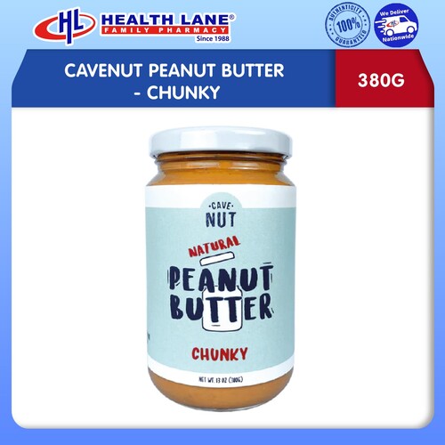 CAVENUT PEANUT BUTTER (380G) - CHUNKY