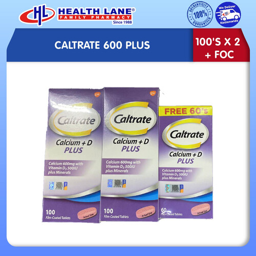 CALTRATE 600 PLUS 100'Sx2+FOC