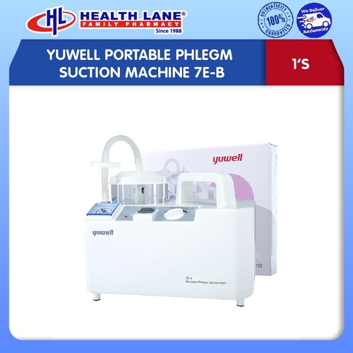 YUWELL PORTABLE PHLEGM SUCTION MACHINE 7E-B