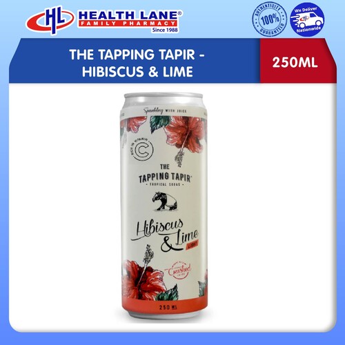 THE TAPPING TAPIR - HIBISCUS & LIMAU (250ML)