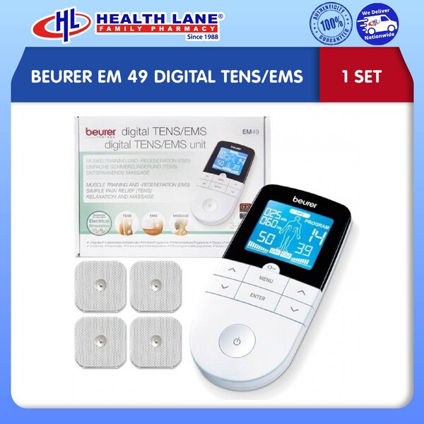 beurer Digital EMS/TENS unit Instructions