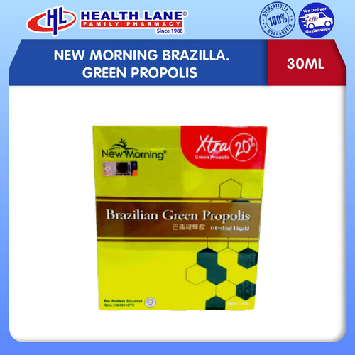 NEW MORNING BRAZILLA GREEN PROPOLIS (30ML)