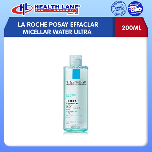 LA ROCHE POSAY EFFACLAR MICELLAR WATER ULTRA (200ML)