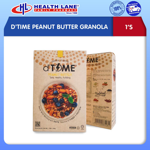 D'TIME PEANUT BUTTER GRANOLA