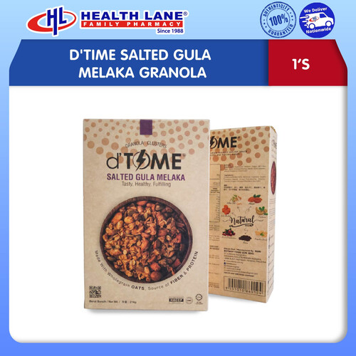D'TIME SALTED GULA MELAKA GRANOLA