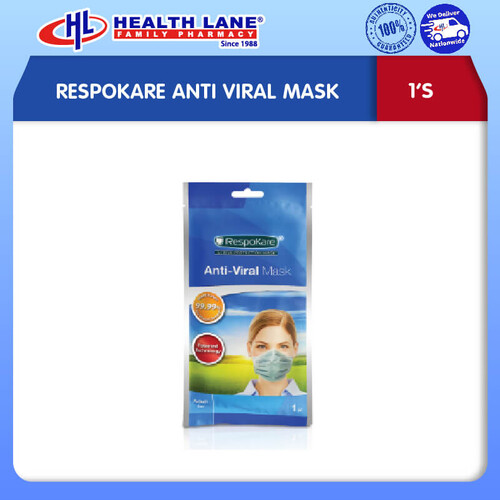 RESPOKARE ANTI VIRAL MASK 1'S