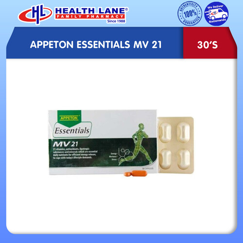 APPETON ESSENTIALS MV 21 30'S