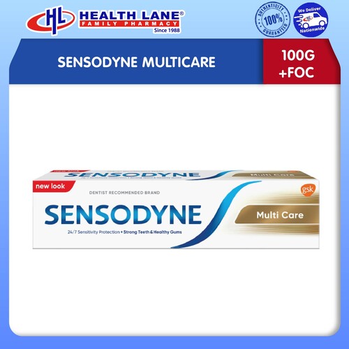 SENSODYNE MULTICARE 100G+FOC