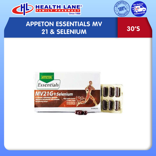 APPETON ESSENTIALS MV 21 & SELENIUM 30'S