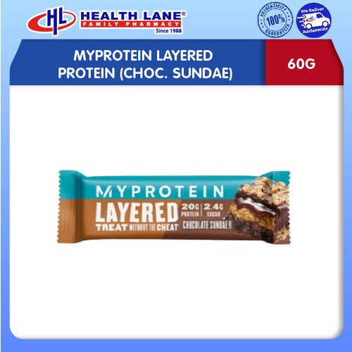 MYPROTEIN LAYERED PROTEIN (TRIPLE CHOCOLATE FUDGE) 60G