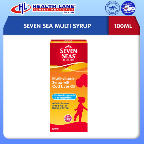 SEVEN SEA MULTI SYRUP 100ML