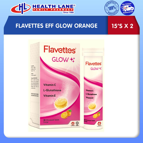 FLAVETTES EFF GLOW ORANGE (15'Sx2)