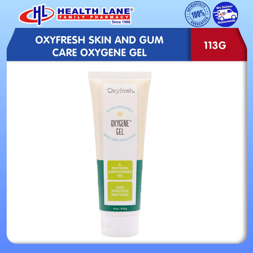 OXYFRESH SKIN AND GUM CARE OXYGENE GEL 113G /4OZ/3.5OZ (BIG)