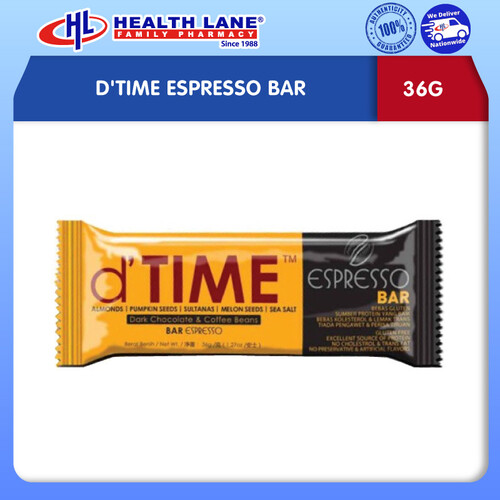 D'TIME ESPRESSO BAR (36G)