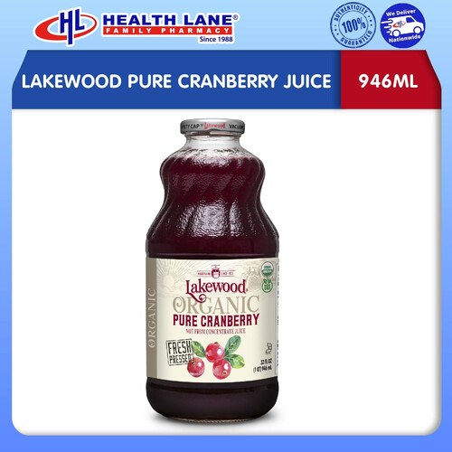 LAKEWOOD PURE CRANBERRY JUICE (946ML)