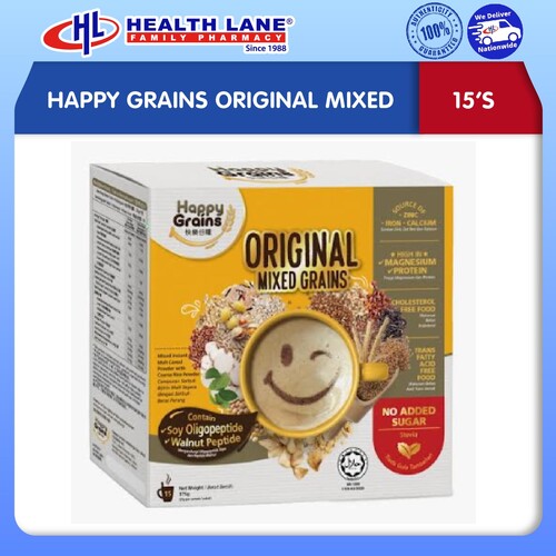 HAPPY GRAINS ORIGINAL MIXED 15'S