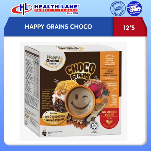 HAPPY GRAINS CHOCO 12'S