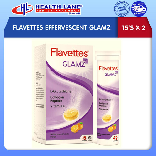 FLAVETTES EFFERVESCENT GLAMZ 15'Sx2
