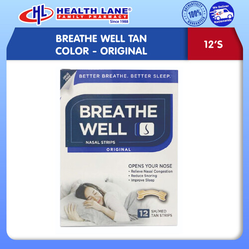 Breathe Right Normal Skin 12's - Sunway Multicare Pharmacy Online Store