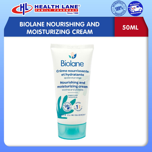 Biolane Nourishing And Moisturizing Cream 100ML