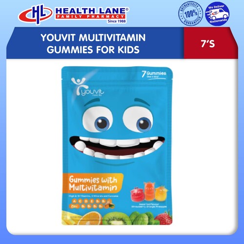 YOUVIT MULTIVITAMIN GUMMIES FORKIDS (7'S)