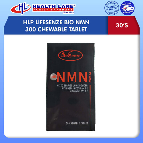 LIFESENZE BIO NMN 300 CHEWABLE TABLET (30'S)