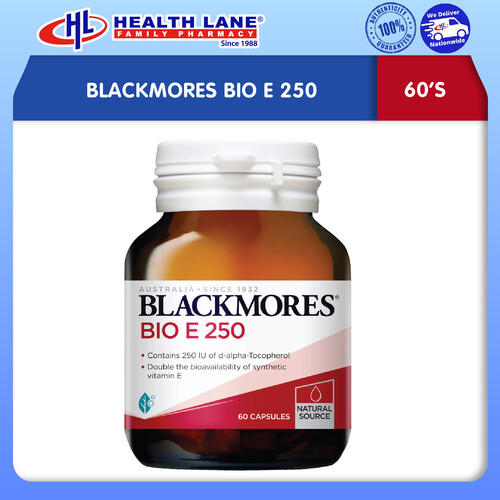 BLACKMORES BIO E 250 (60'S)