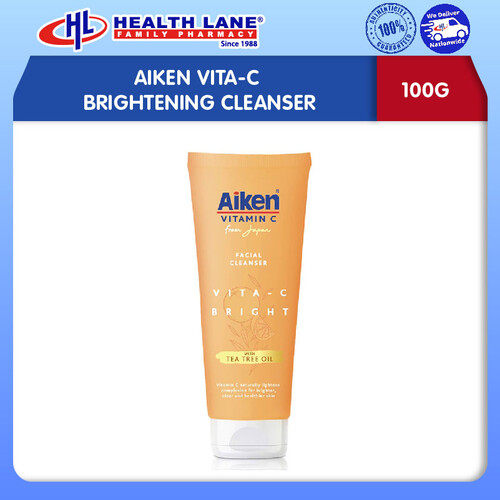 AIKEN TEA TREE OIL WHITENING FACIAL CLEANSER 100G