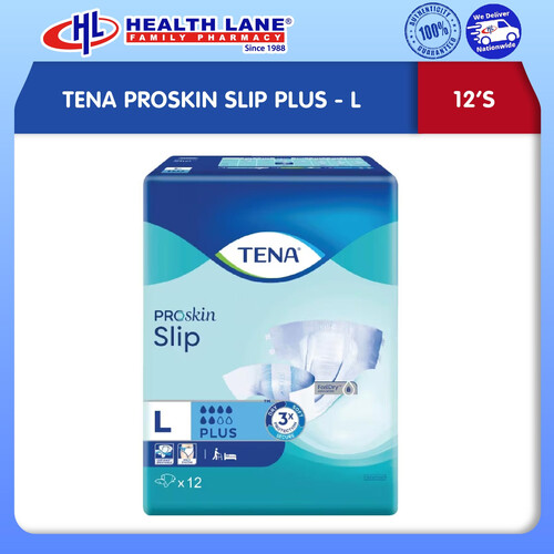TENA PROSKIN SLIP PLUS (12'S) - L