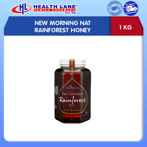 NEW MORNING NAT RAINFOREST HONEY (500G)