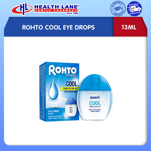 ROHTO COOL EYE DROPS (13ML)