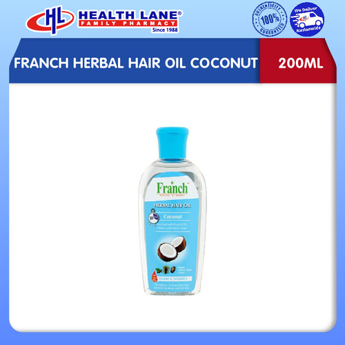 FRANCH HERB HAIR OIL COCONUT (200ML)