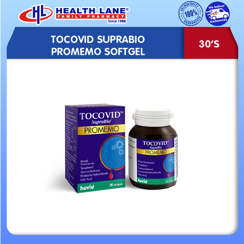 TOCOVID SUPRABIO PROMEMO SOFTGEL 30'S