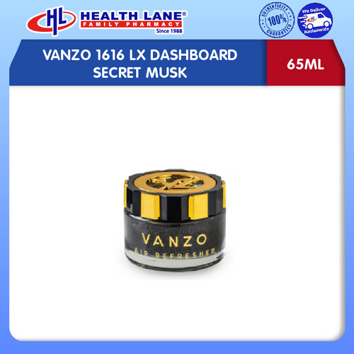 VANZO 1616 LX DASHBOARD SECRET MUSK (65ML)