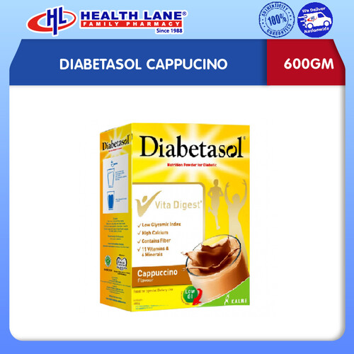 DIABETASOL CAPPUCINO (600GM)