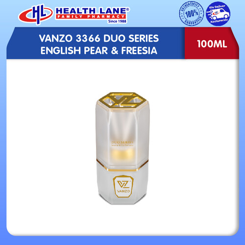 VANZO 3366 DUO SERIES ENGLISH PEAR & FREESIA (100ML)