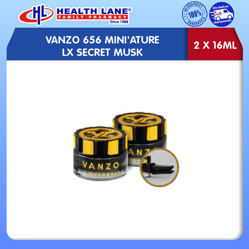 VANZO 656 MINI'ATURE LX SECRET MUSK (2X16ML)